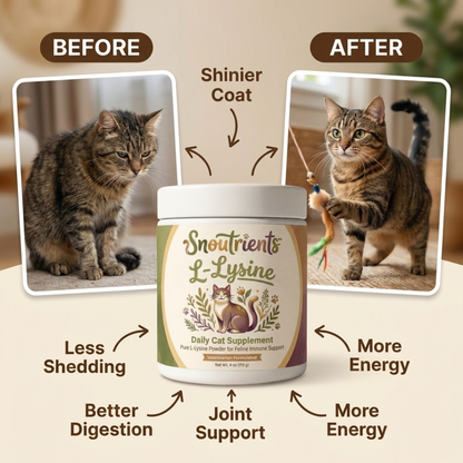 Snoutrients™ L-Lysine For Cats